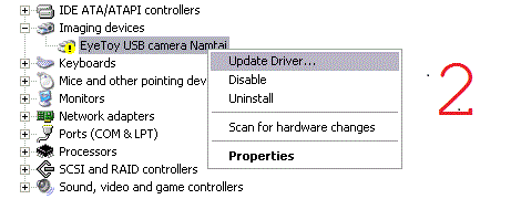 EyeToy USB Camera Namtai Software Driver Download