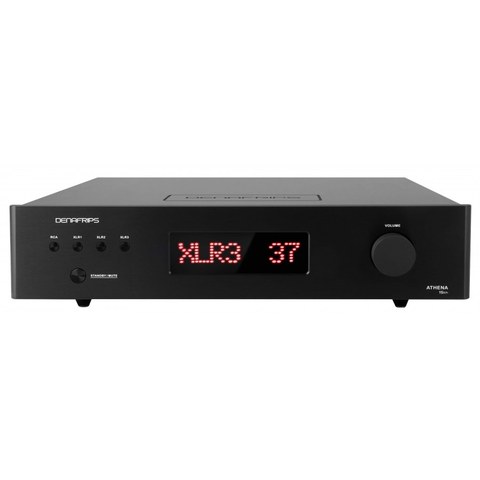 Denafrips Athena 15th preamplifier angled view Denafrips Athena 15th preamplifier angled view
