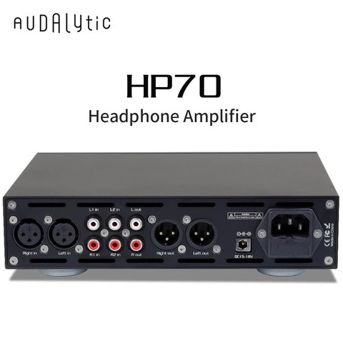 Gustard Audalytic HP70 rear panel inputs and outputs Gustard Audalytic HP70 rear panel inputs and outputs