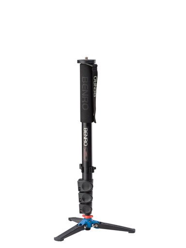 Benro A38FD aluminium monopod with 3-leg base Benro A38FD aluminium monopod with 3-leg base