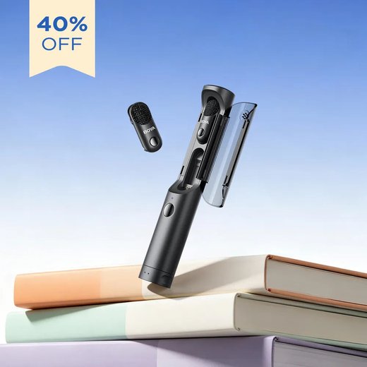 BOYA Magic transformable wireless microphone BOYA Magic transformable wireless microphone