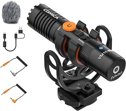 Comica VM10 Pro mini shotgun microphone Comica VM10 Pro mini shotgun microphone
