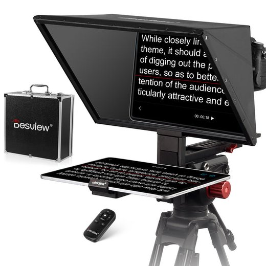 Desview TP170 teleprompter for tablet and smartphone Desview TP170 teleprompter for tablet and smartphone