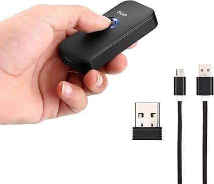 Eyoyo Bluetooth 2D and 1D barcode scanner with USB wireless dongle Eyoyo Bluetooth 2D and 1D barcode scanner with USB wireless dongle