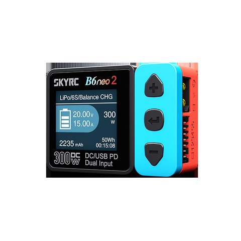 SkyRC B6 Neo 2 compact DC and USB-C PD dual input charger
