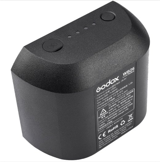 Godox WB26 lithium battery pack