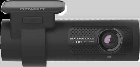 BlackVue DR770X compact dash cam with BlackVue Cloud branding BlackVue DR770X compact dash cam with BlackVue Cloud branding