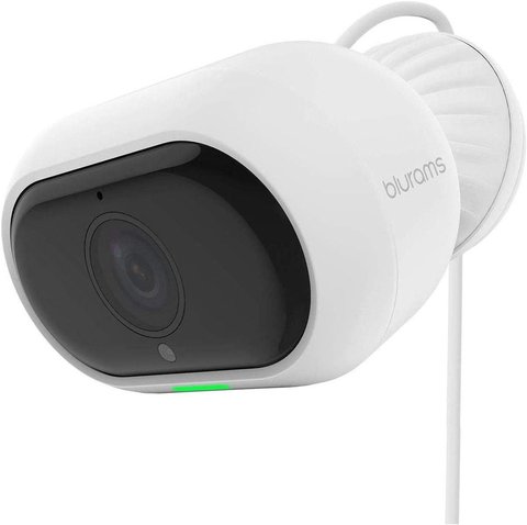 Blurams A21C outdoor security camera mounted outside