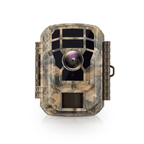 Campark T20 mini trail camera front view on white background Campark T20 mini trail camera front view on white background