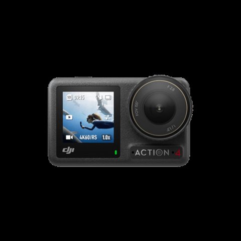 DJI Osmo Action 4 camera front view