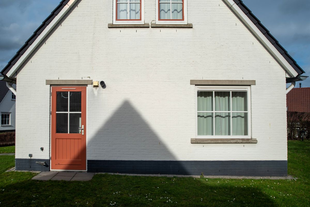 House exterior wall as example outdoor camera mounting location House exterior wall as example outdoor camera mounting location