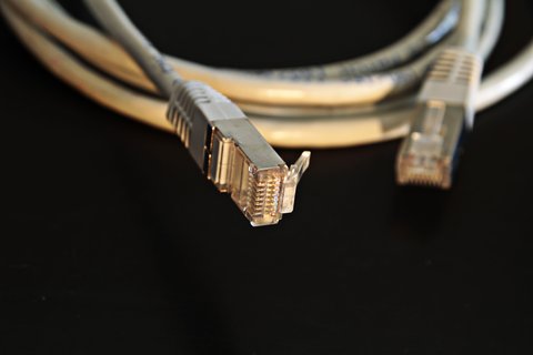 Ethernet cable connectors similar to those used for PoE camera wiring Ethernet cable connectors similar to those used for PoE camera wiring