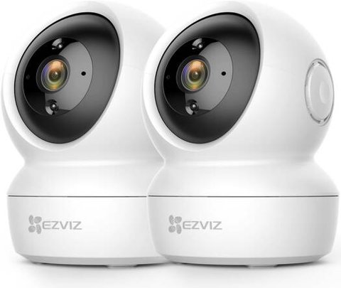 EZVIZ TY7 dual lens indoor camera pair for whole-room coverage
