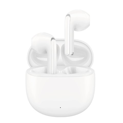 Close up of a single Joyroom FunPods JR-FB1 earbud Close up of a single Joyroom FunPods JR-FB1 earbud