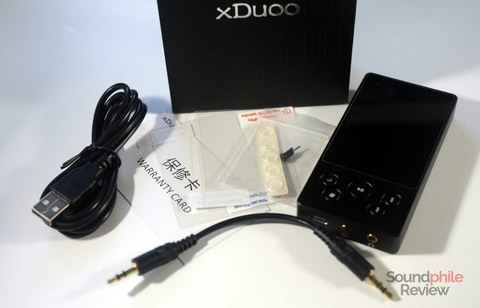 xDuoo X3ii accessories used during firmware update xDuoo X3ii accessories used during firmware update