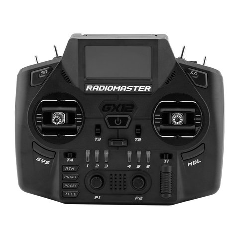 RadioMaster GX12 transmitter front