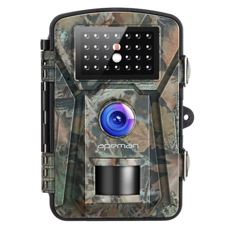 Apeman H45 trail camera in camouflage housing Apeman H45 trail camera in camouflage housing