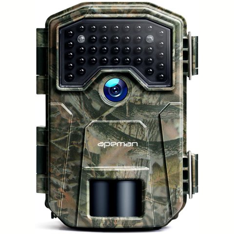 Apeman H55 trail camera in camouflage housing Apeman H55 trail camera in camouflage housing
