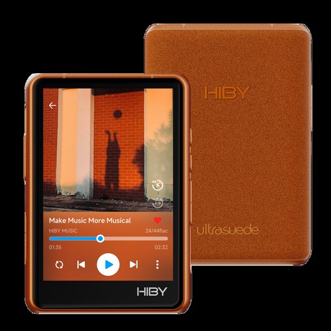 HiBy R3 Pro II front screen and Ultrasuede rear panel HiBy R3 Pro II front screen and Ultrasuede rear panel