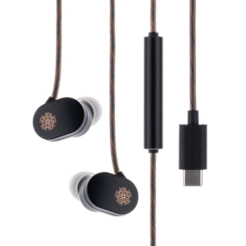 Moondrop Jiu in-ear monitor Moondrop Jiu USB-C in-ear monitor with titanium dynamic driver