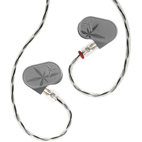 Moondrop LAN II in-ear monitors with silver braided cable Moondrop LAN II in-ear monitors with silver braided cable