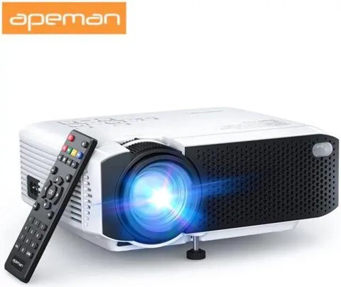 Apeman LC350 mini projector with remote