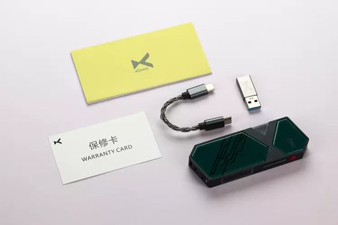 xDuoo Link3 unboxed with warranty card and USB cable xDuoo Link3 unboxed with warranty card and USB cable