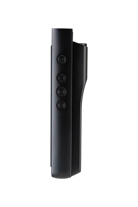 Lotoo PAW GT2 side profile showing physical playback control buttons Lotoo PAW GT2 side profile showing physical playback control buttons