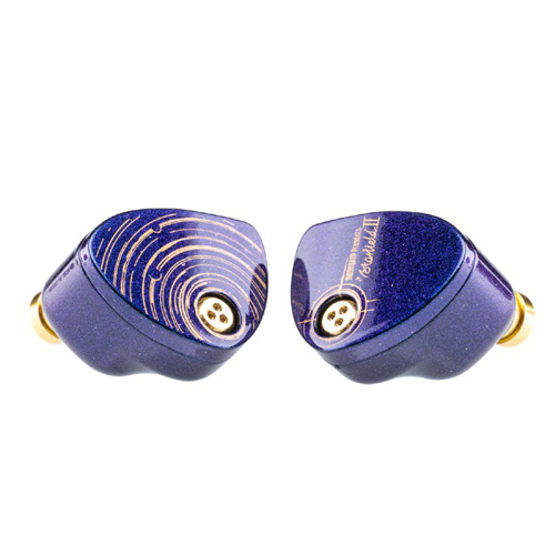 Moondrop Starfield 2 in-ear monitors with blue faceplate Moondrop Starfield 2 in-ear monitors with blue faceplate