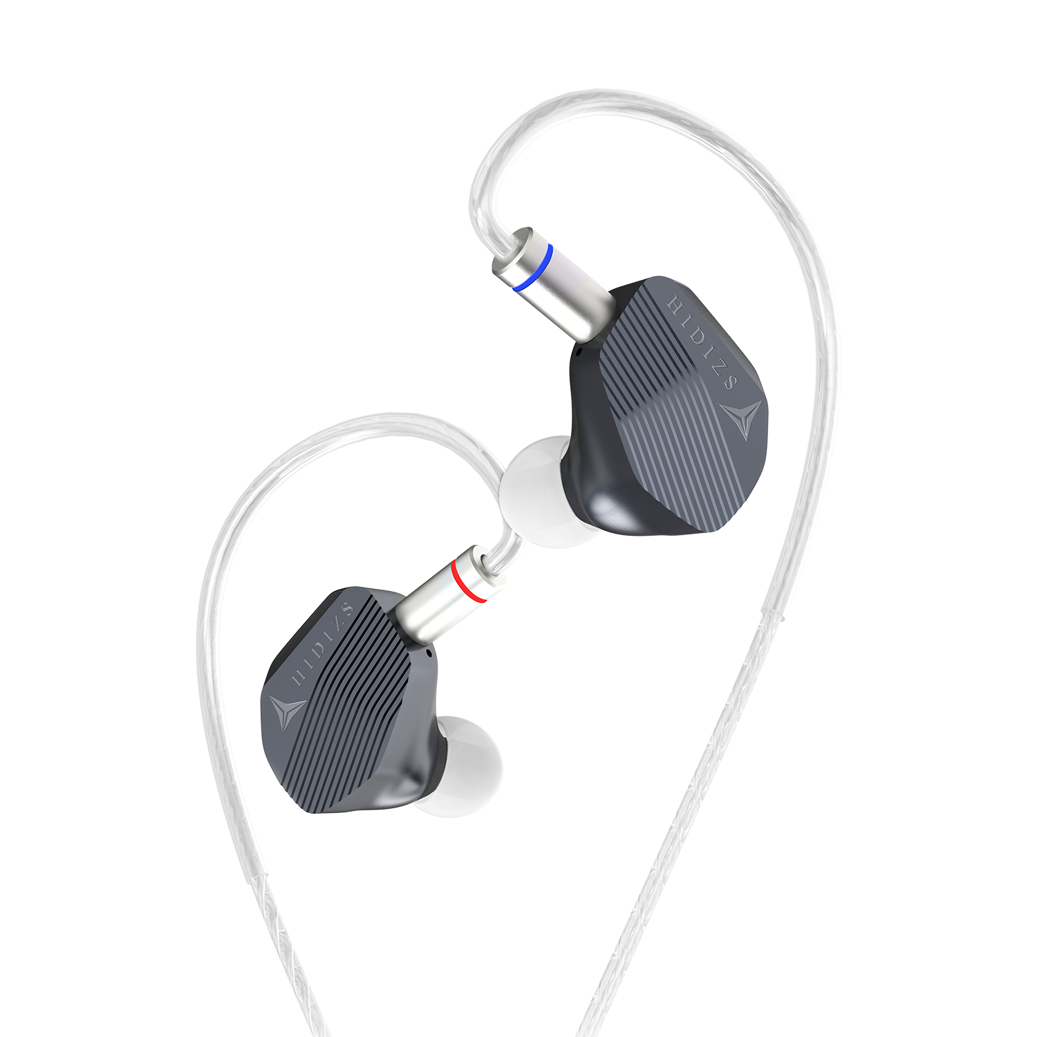 Hidizs MP143 Salt planar magnetic in-ear monitor in blue colorway Hidizs MP143 Salt planar magnetic in-ear monitor in blue colorway