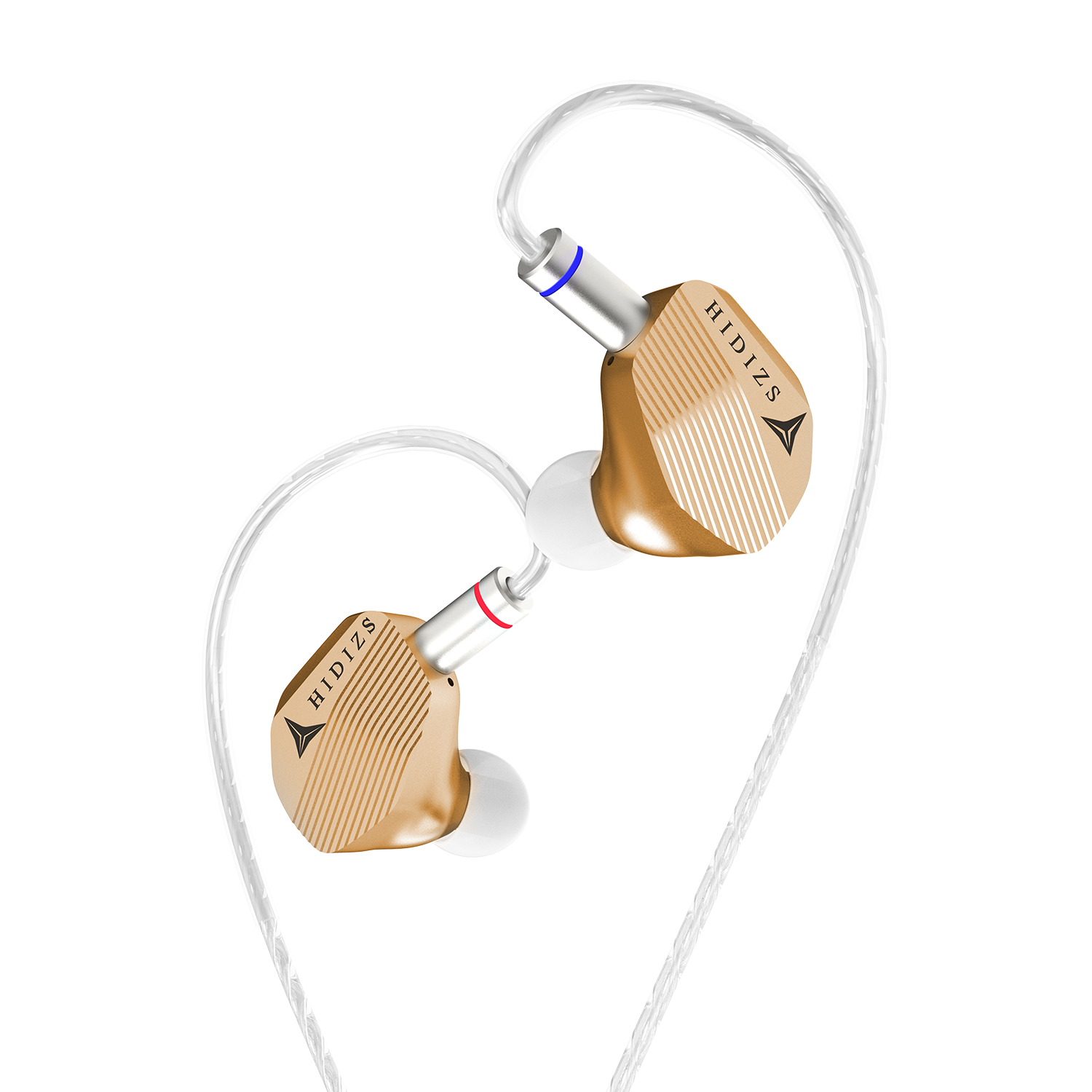 Hidizs MP143 Salt Golden Titanium edition earphone shell Hidizs MP143 Salt Golden Titanium edition earphone shell