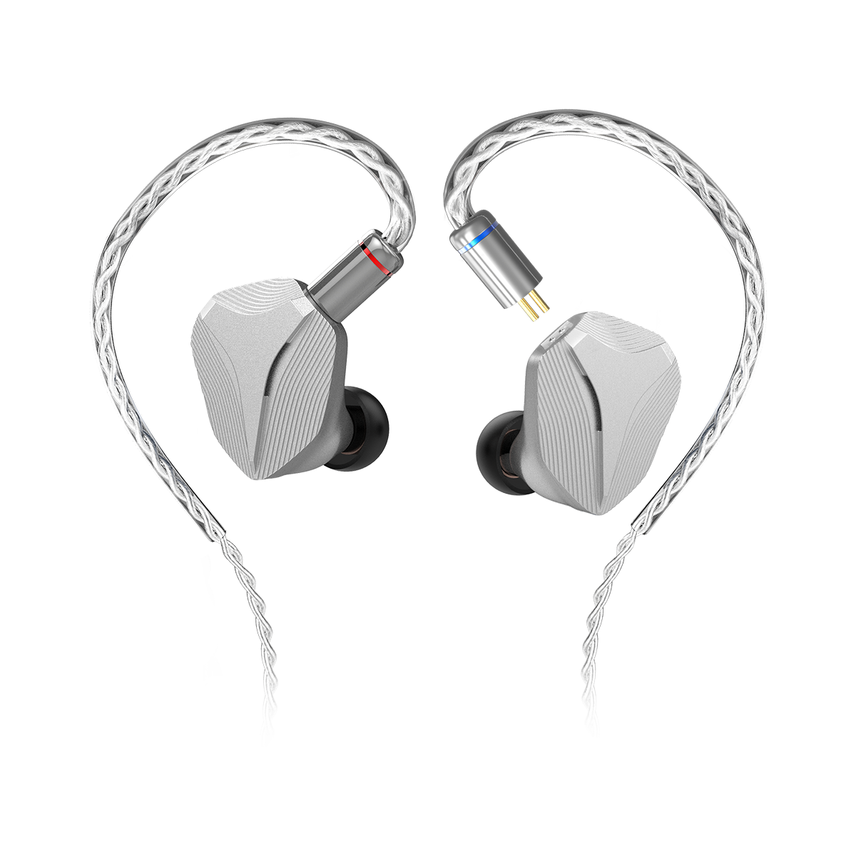 Hidizs MP145 planar magnetic in-ear monitor silver shell Hidizs MP145 planar magnetic in-ear monitor silver shell