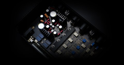 Aune N7D internal power supply and circuit board