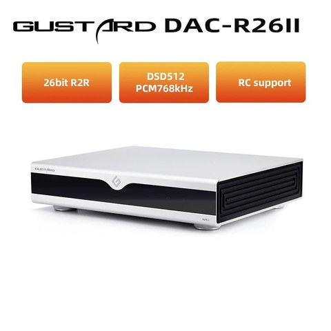 Gustard R26 II rear panel network and digital inputs Gustard R26 II rear panel network and digital inputs