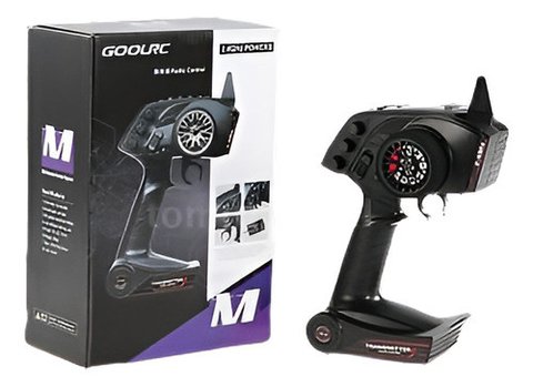 GOOLRC TG3 pistol grip transmitter and packaging GOOLRC TG3 pistol grip transmitter and packaging