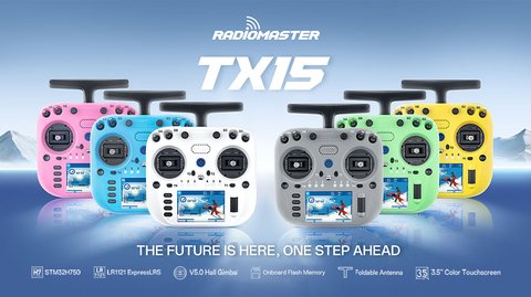 RadioMaster TX15 radio controller lineup RadioMaster TX15 radio controller lineup