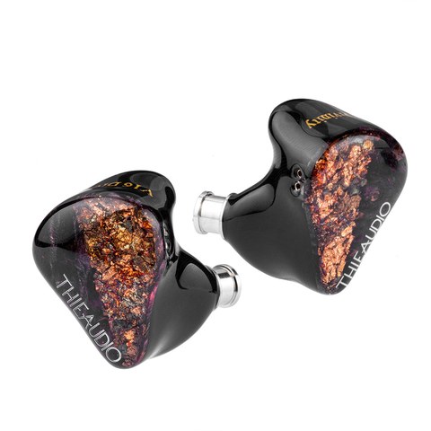ThieAudio V16 Divinity IEM pair with copper faceplate