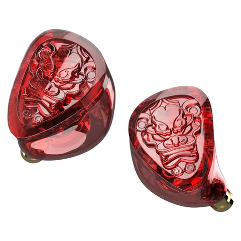 Tangzu Wan er S.G 2 red lion edition IEM shells with dragon engraving Tangzu Wan er S.G 2 red lion edition IEM shells with dragon engraving