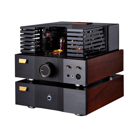 Cayin Soul 170HA amplifier angled view with tubes