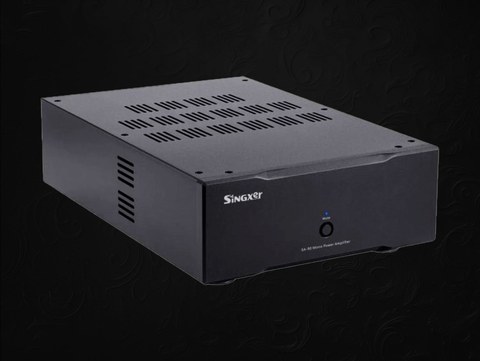 Singxer SA-90 mono power amplifier front view Singxer SA-90 mono power amplifier front view