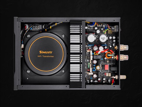 Singxer SA-90 internal toroidal transformer and amplifier board Singxer SA-90 internal toroidal transformer and amplifier board