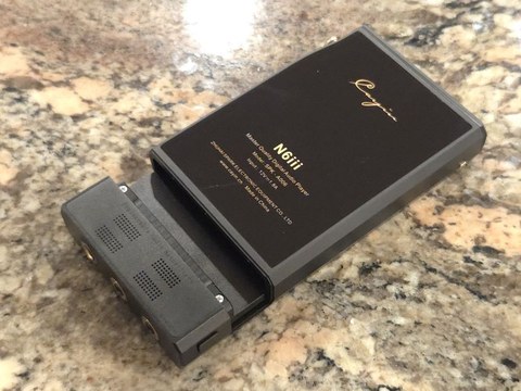 Cayin T201 module showing AK4497S DAC label Cayin T201 module showing AK4497S DAC label