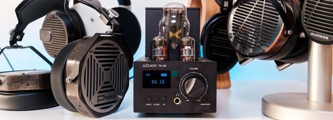 xDuoo TA-30 tube amp with headphones xDuoo TA-30 tube amp with headphones
