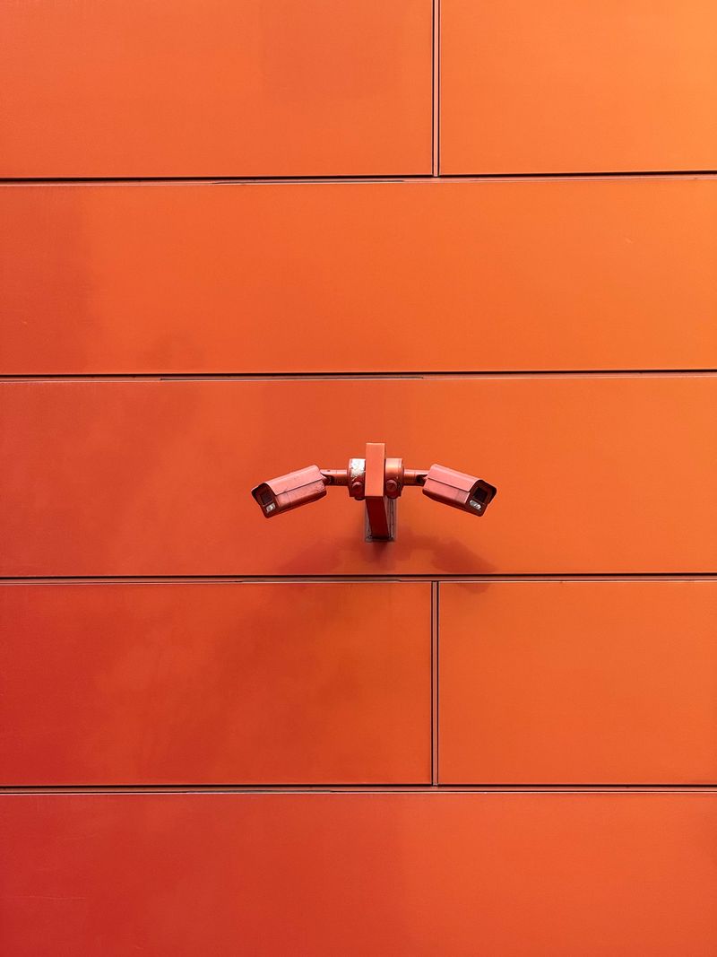 Tenvis TH661 camera mounted on a wall