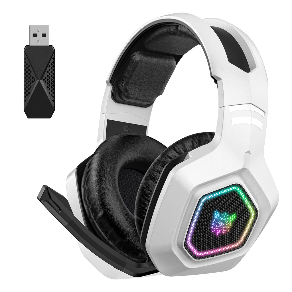 Onikuma B100 wireless gaming headset front view Onikuma B100 wireless gaming headset front view