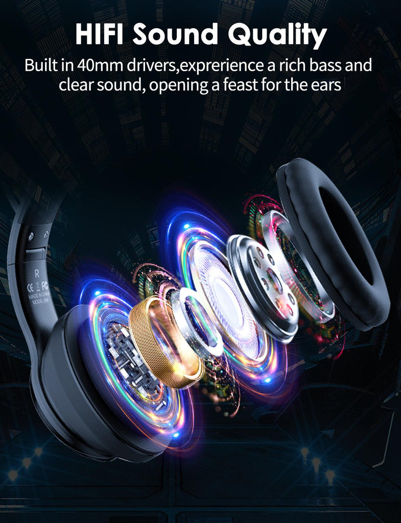 Onikuma B90 headset worn by user Onikuma B90 headset worn by user