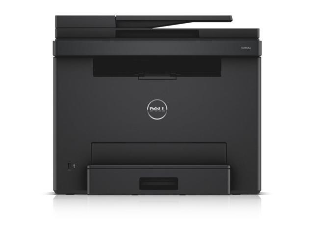 Dell E525w color laser all-in-one multifunction printer front view