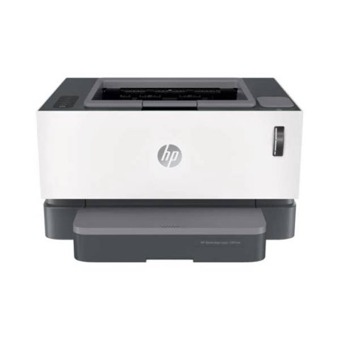 HP Neverstop Laser 1001nw monochrome printer with front toner reload access