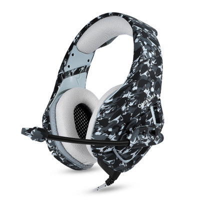 Onikuma K1 gaming headset front view Onikuma K1 gaming headset front view