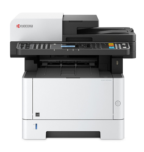Kyocera ECOSYS M2040dn monochrome laser multifunction printer front view